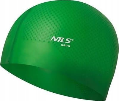 Nils Extreme NQC SOLID COLOR GREEN SILICONE CAP DOTS NILS AQUA