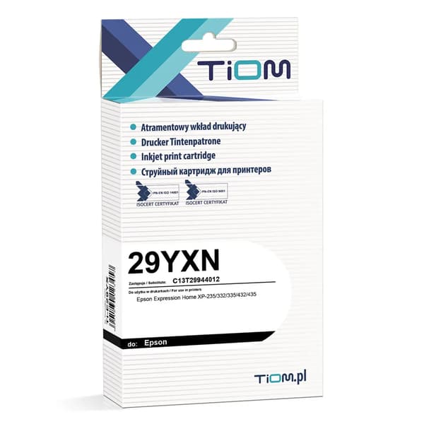 Tiom blækpatron Tiom til Epson C13T29944010 | Expression Home XP-235 | gul