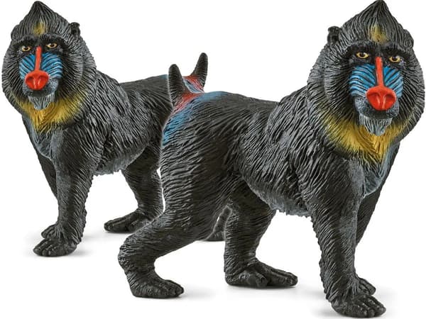 Toimintahahmot Schleich Mandrill Muovinen