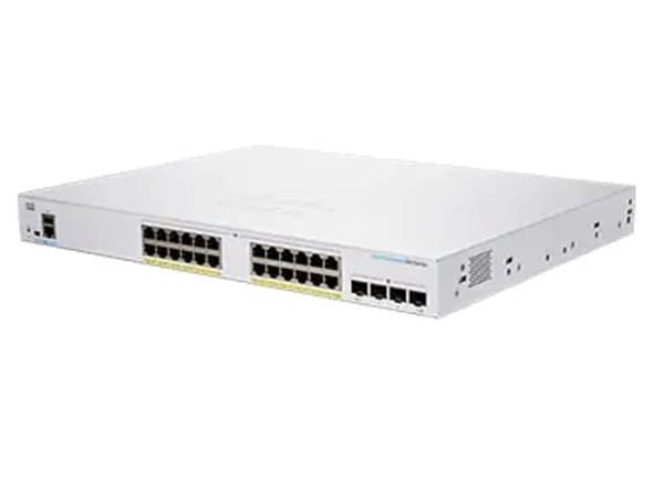 Cisco Cisco switch CBS250-24FP-4G, 24xGBE RJ45, 4xSFP, PoE+, 370W - REFRESH