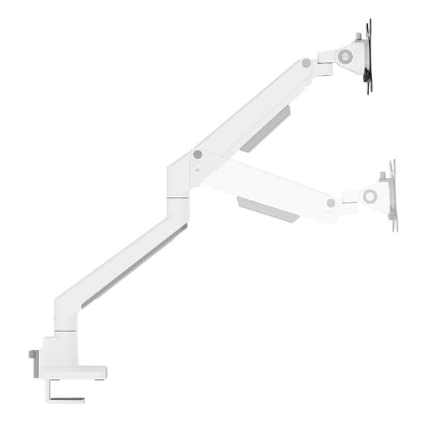 Neomounts NEXT Slim DS70-250WH2 monteringssats - full-motion - för 2 bildskärmar - vit
