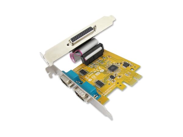 IO Sunix PCIe 2x Seriell/1x Parallell MIO6479A