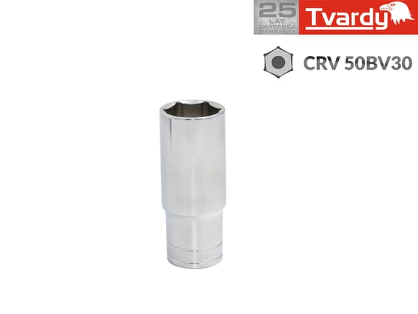 Kuusiokoloavain pitkä 1/4\" 6 mm TVARDY (10/100)
