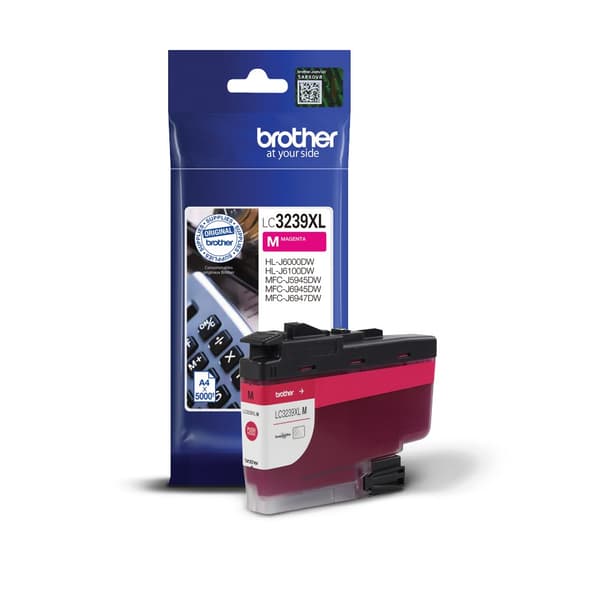 Brother blækpatron LC-3239XLM - Magenta
