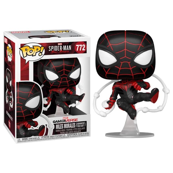 POP figur Marvel Spiderman Miles Morales Advanced Tech Suit