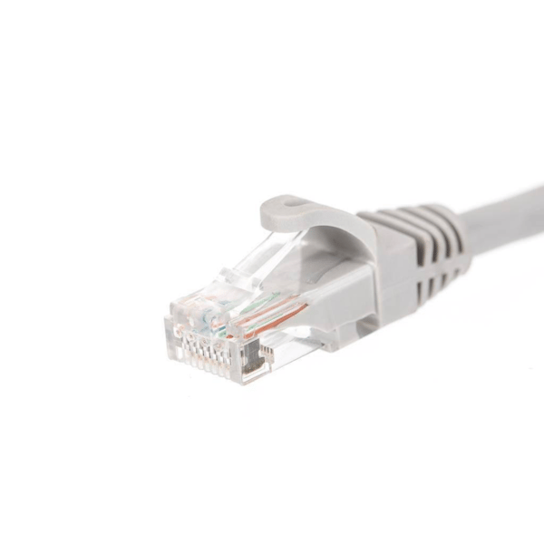 NETRACK BZPAT20U5E Netrack patchkabel RJ45, støbt dæksel, kat. 5e UTP, 20m grå