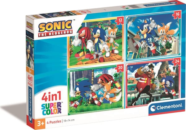 Pussel 4i1 Super Color Sonic