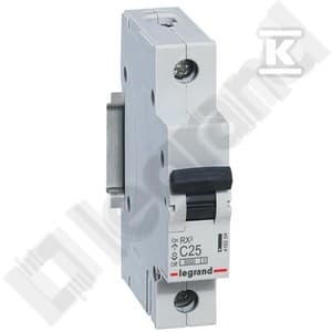Legrand Adapterikytkin RX3 1P C 25A 6000A (419204)