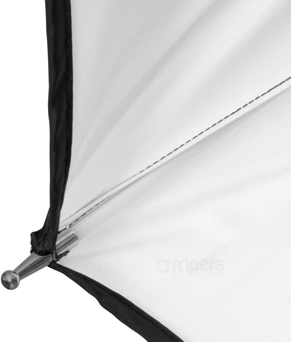 Aurora Reflekterande paraply Aurora 155cm Vit