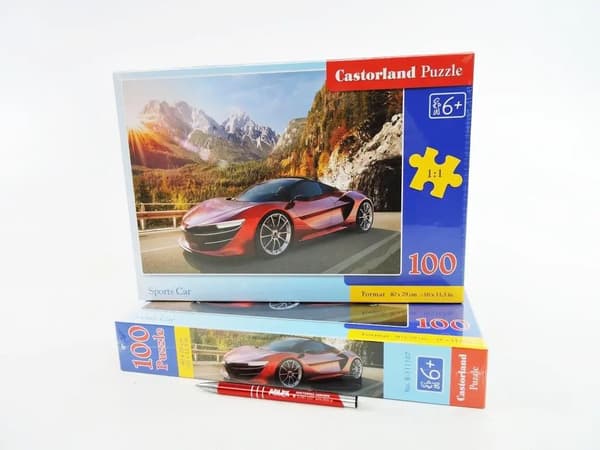 Palapelit 100 Urheiluauto CASTOR