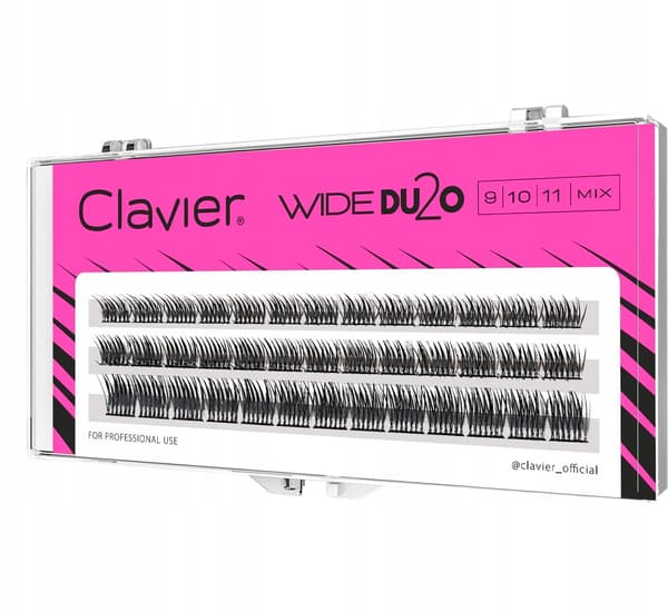 CLAVIER_Wide Du2o -ripsiä, rivikierre C, volyymi 36D, 9-10-11mm