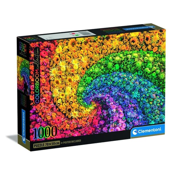 Puslespil 1000 Kompakt Colorboom Kollektion