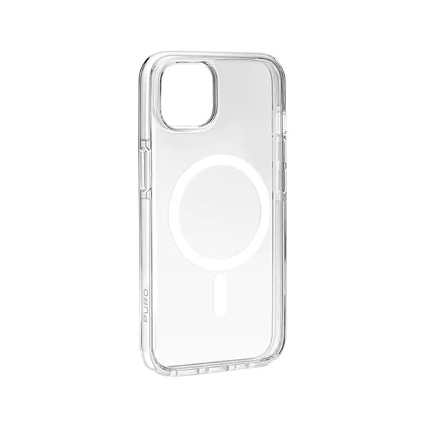 PURO LITE MAG PRO - iPhone 15 MagSafe -kuori (läpinäkyvä)