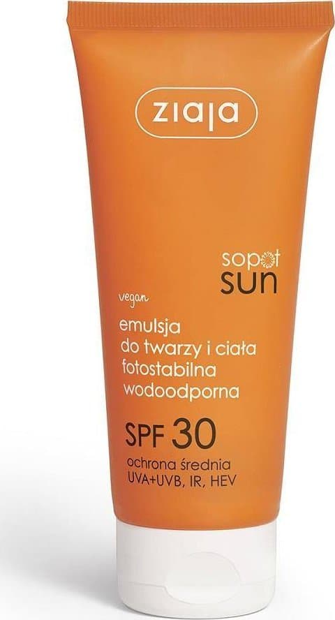Ziaja_Sopot Solskyddsemulsion för ansikte och kropp SPF30 100ml