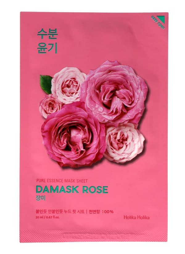 Ansiktsmask Holika Holika Pure Essence Damask Rose (20 ml)