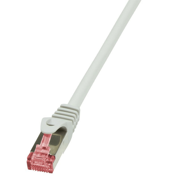 LogiLink PrimeLine - patchkabel - 7,5 m - grå