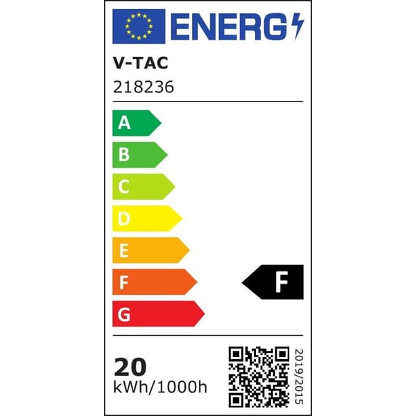 LED-julkisivuvalaisin 20W 2050lm 3000K IP65 Harmaa 218236