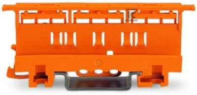 Orange monteringsadapter DIN 35mm 221-510 /10 stk. /