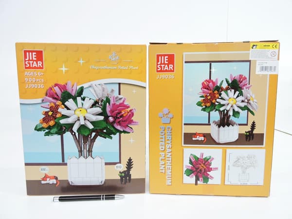 Blommor i block - Krysantemum 900el