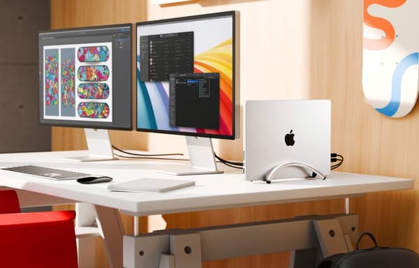 Aluminiumsstativ til MacBook Twelve South BookArc Flex krom
