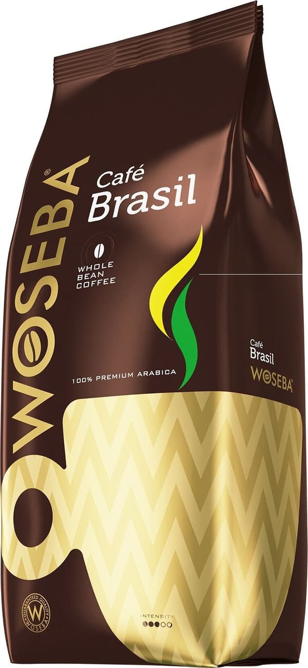 Woseba Cafe Brasil hela kaffebönor 500 g