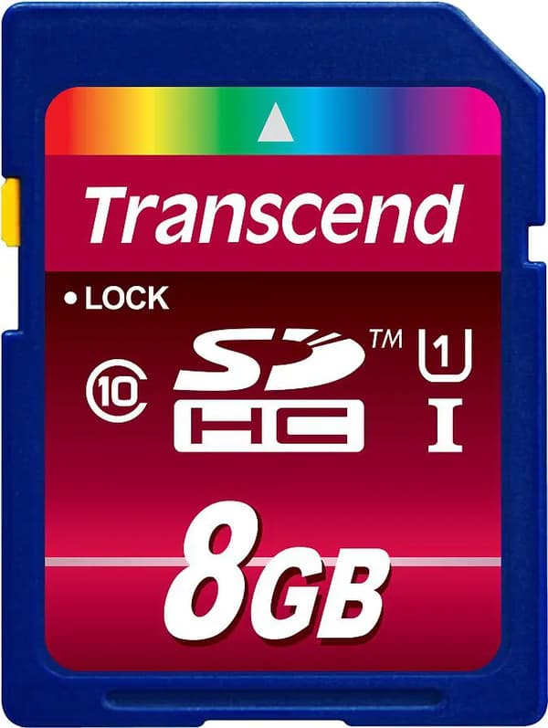 Transcend SDHC 8GB Class10 UHS-I 600x Ultimate