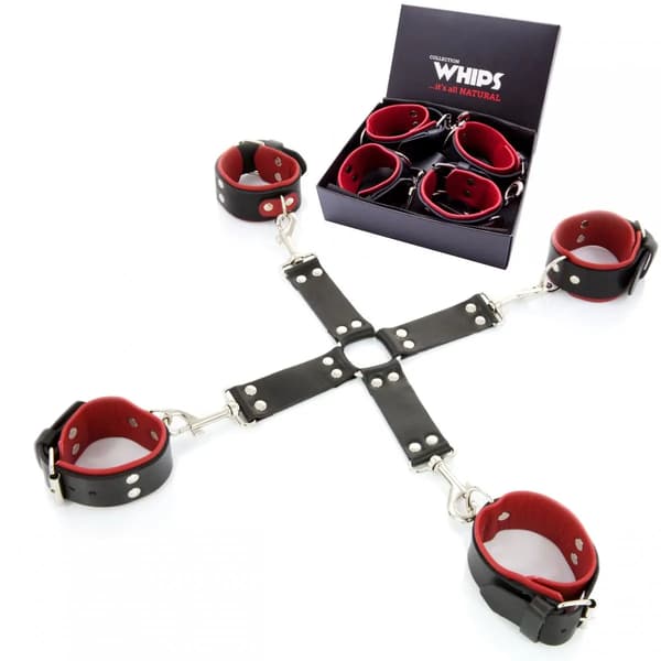 Læderhåndjern skriger dominans bondage bdsm