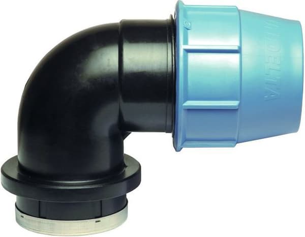Unidelta PE-albue GW 32mm x 3/4\" (602631)
