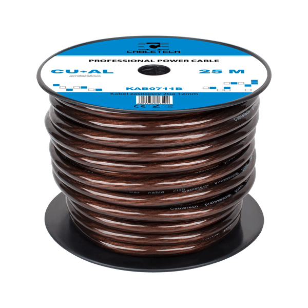 Autokaapeli 2Ga OD12mm CU+AL