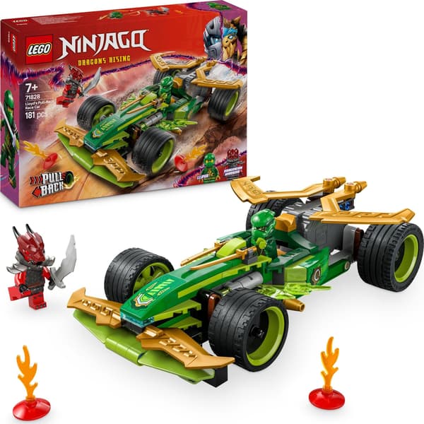 LEGO® Ninjago Lloyds Pull-Back Racerbil, 181 dele