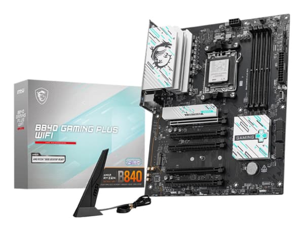 MSI B840 GAMING PLUS WIFI - bundkort - ATX - Socket AM5 - AMD B840