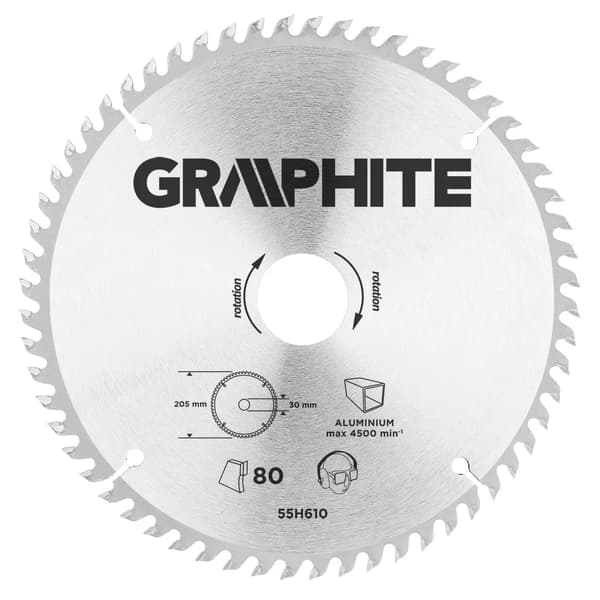 Graphite Widia savklinge 210 x 30 mm 100zeb ALU (55H610)