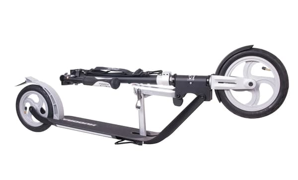 Hudor BigWheel Air -potkulauta, musta (14031)