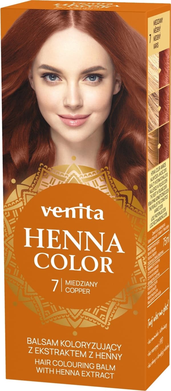 Venita Herbal Balms Henna Color 7 Koppar 75ml