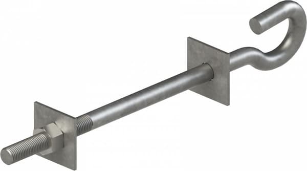 KROGSKRUE M16 L350 VARMGALVANISERET