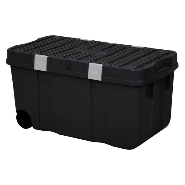 PYÖRÄLLINEN SÄILIÖ/ARKU WHAM, MUSTA 100L