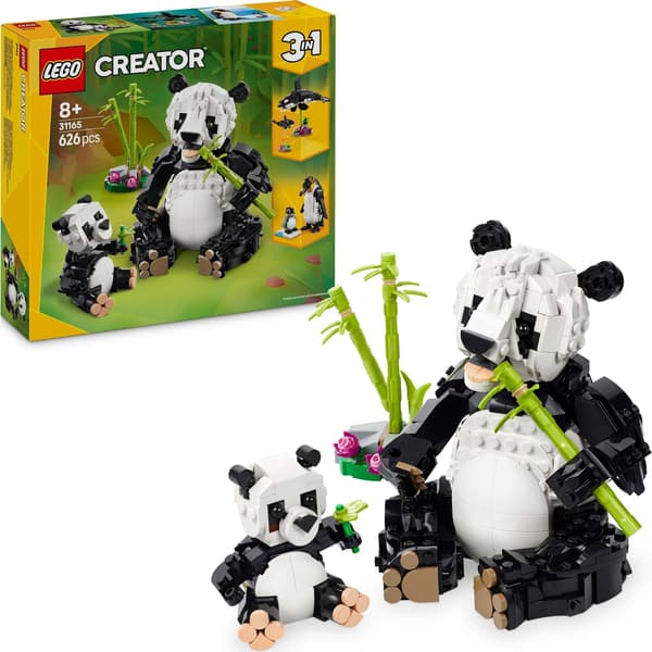 LEGO® Creator Vilde Dyr: Pandafamilie 31165, 626 dele
