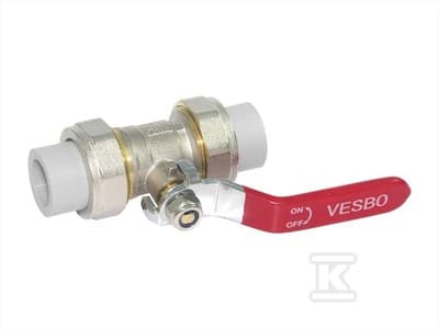 KUGEVENTIL 32MM MOS-PP ONNLINE