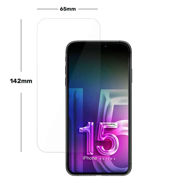 3MK HardGlass iPhone 15 6.1\"