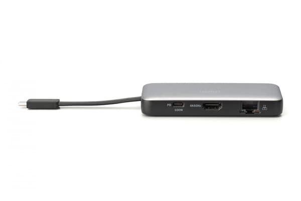 DIGITUS Travel - dockningsstation - USB-C 3.2 Gen 1 - HDMI - 1GbE
