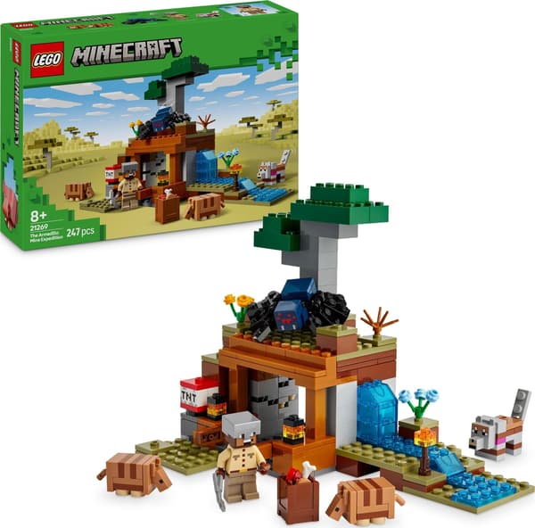 LEGO® Minecraft Armadillo-mineekspeditionen, 247 dele