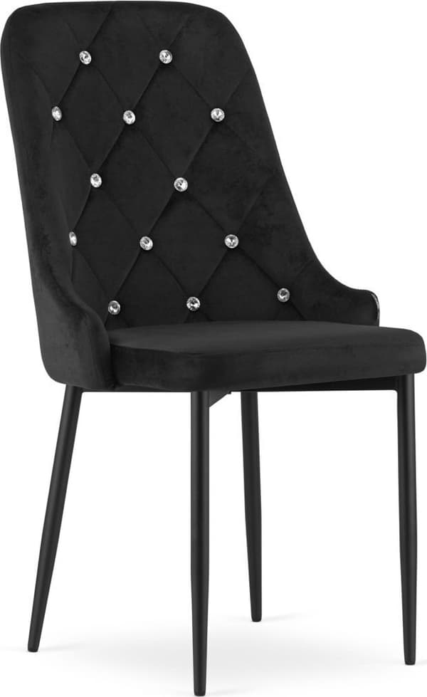 Leobert AMORE Stol - sort x 1