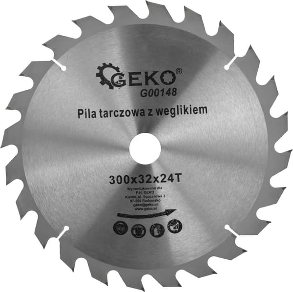 RUNDSAV 300x32mm 24-TÆNDER WIDIA
