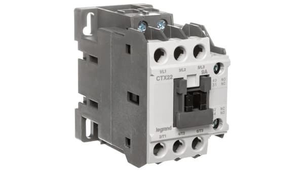 Effektkontaktor 9A 3P 24V AC 1Z 1R CTX3 416080