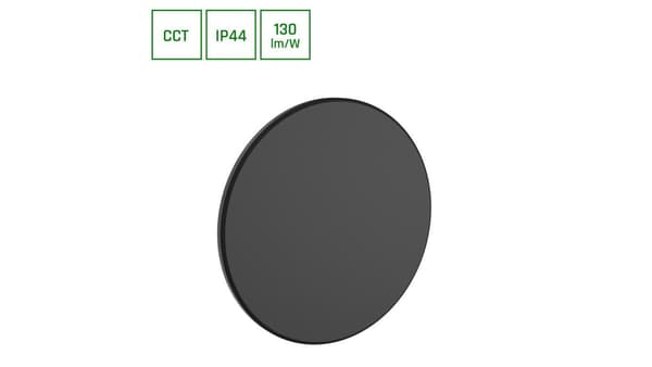 Ulkoseinävalaisin SLI003031CCT_PW, 18W, LED, IP44