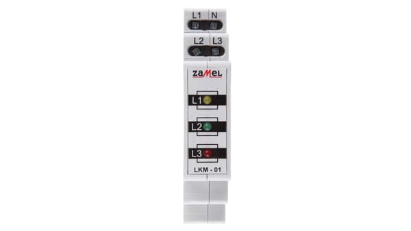 Zamel Strømindikator LKM-01-10 1P 230V 2.8mA LKM-01-40