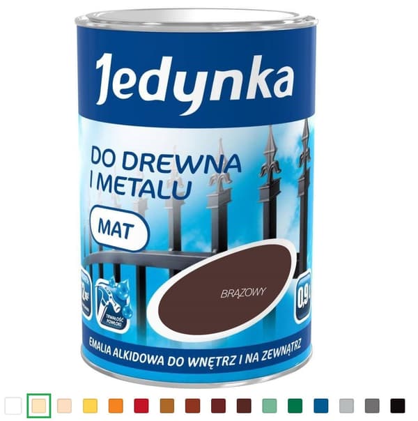 ALKYDMALING TIL TRÆ OG METAL SLOG 0,9L