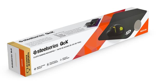 Gaming Musemåtte SteelSeries STEEL-63003 Sort