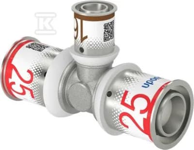 S-PRESS PLUS REDUCERANDE T-KOPPLING 25-16-2