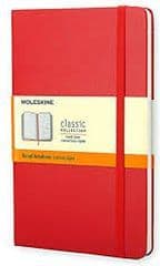 Moleskine Notes P i linjer Klassisk rød